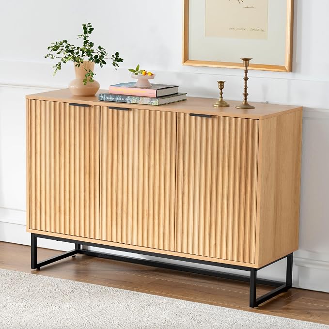 EYYTHUNG Fluted Storage Cabinet by EYYTHUNG