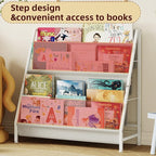 Aokitsink 4-Tier Kids Bookshelf, Book Shelf - Image 7