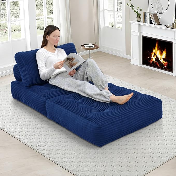 Folding Sofa Bed, Convertible Sleeper Chair - Image 5