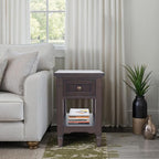 Brentwood Modern Transitional Chairside End Table - Image 2