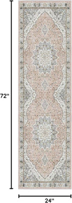 Madane Washable Runner Rug 2x6 Runners - Image 2