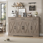 HOSTACK Buffet Sideboard Cabinet - Image 4