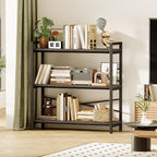 Book Shelf, 3 Tier Bookshelf 31.49" Width, Book Shelf Storage and Organization - Image 2