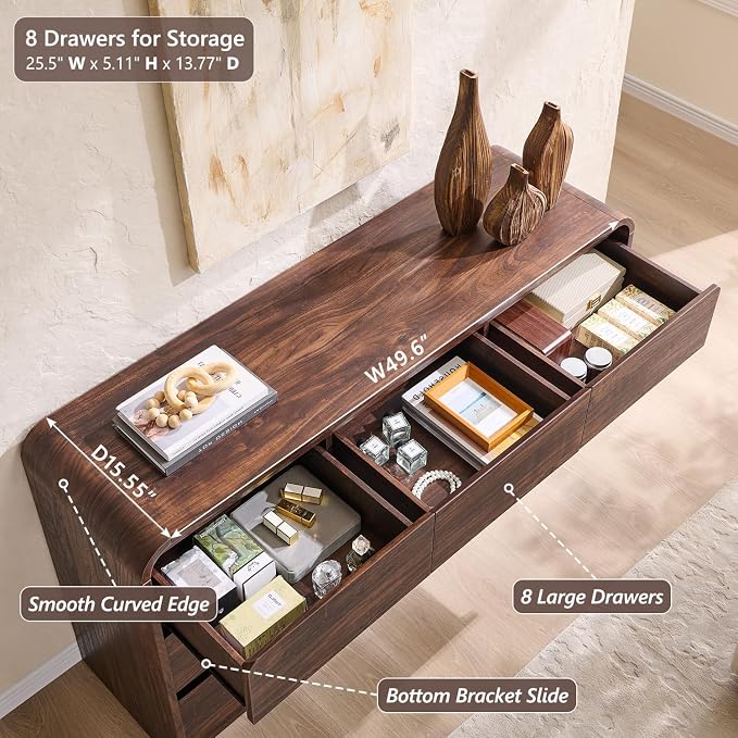 Aitjunz Modern 8 Drawers Dresser - Image 4
