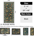 DUKINO 2x4 Rug for Entryway, Animal Washable Runner Rug for Kitchen, Low Pile - Image 2