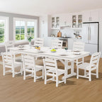 SERWALL 9 Piece Outdoor Dining Set - Image 8
