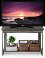 Furinno BEGINNING TV Stand, 2-Tier Rectangular Entertainment Center - Image 3