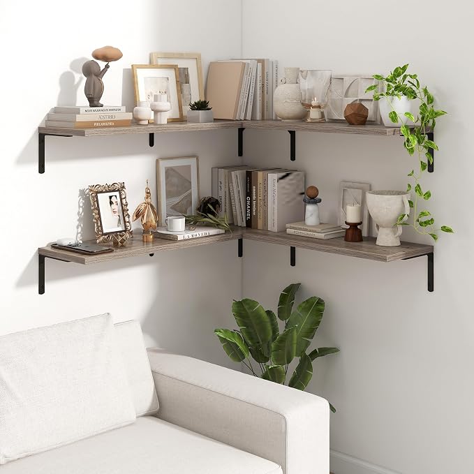 Fun Memories Deep Floating Shelves, 36W x 8D Floating Shelves Set of 2 - Image 6