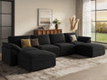 EASE MOOSE Large Sectional Modular Sofa, LOversized U Shape Sectional Couch by EASEMOOSE