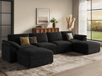 EASE MOOSE Large Sectional Modular Sofa, LOversized U Shape Sectional Couch by EASEMOOSE