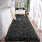 Chicrug Soft Runner Rug for Bedroom Living Room Plush Fluffy Rugs 2x4 | Shag - Image 5