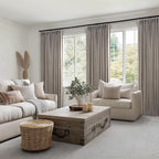 Topfinel Pinch Pleated Curtains 63 Inches Long 2 Panels Set, Burlywood Semi - Image 8