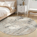 4ft Area Rug for Living Room, Abstract Washable Non-Slip Large Rugs, Dining Room - Image 3