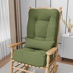 Rocking Chair Cushions with Pillow, Waterproof and Fade-Resistant Thicken by Aofeite