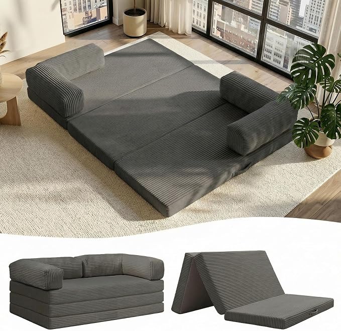 JUIKURY Folding Sofa Bed, Convertible Sleeper Chair by Unknown