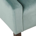 Homepop Home Decor | Upholstered Classic Swoop Arm Accent Chair | Accent Chairs - Image 7