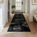 RELEANY Washable Runner 2'6"x8' Abstract Area Rug - Image 2
