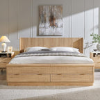 T4TREAM Fluted King Size Bed Frame - Image 3