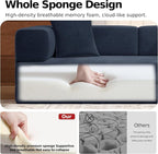 MoonSpeak 78.8''Sleeper Couch Bed - Image 4