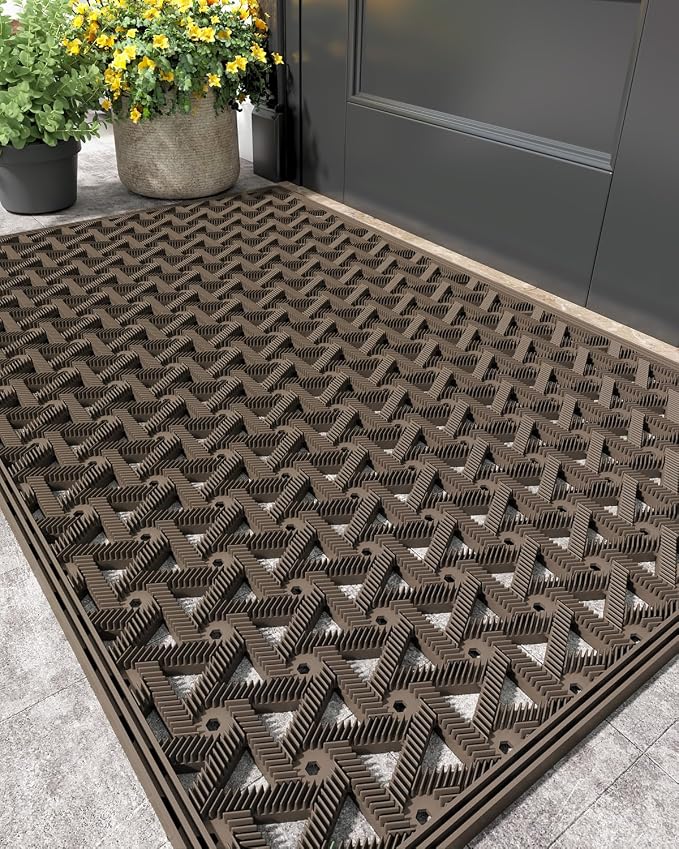 Color&Geometry Door Mat Outside Entrance by COLORG