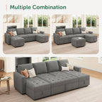 HONBAY Modular Sectional Sleeper Sofa - Image 5