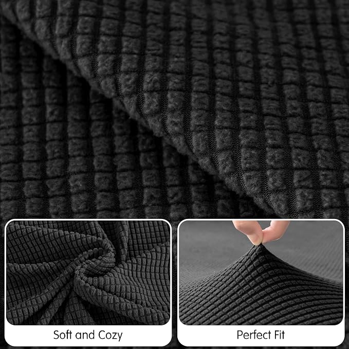 Hokway Stretch Chaise Cover Individual Couch Cushion Slipcovers Reversible - Image 4