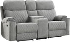 HAOMARKETS Power Reclining Loveseat Sofa - Image 8