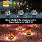JKIMK Solar Globe Lights Outdoor Waterproof - Image 3