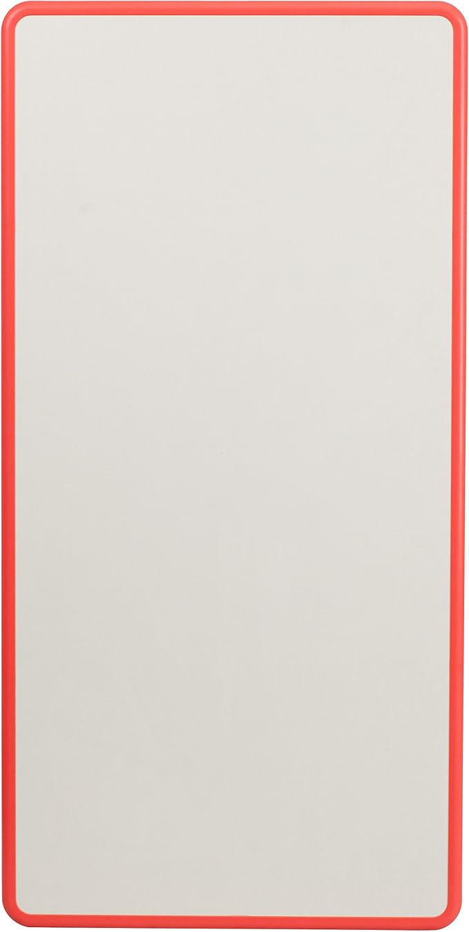 Flash Furniture Wren 23.625''W x 47.25''L Rectangular Red Plastic Height - Image 9