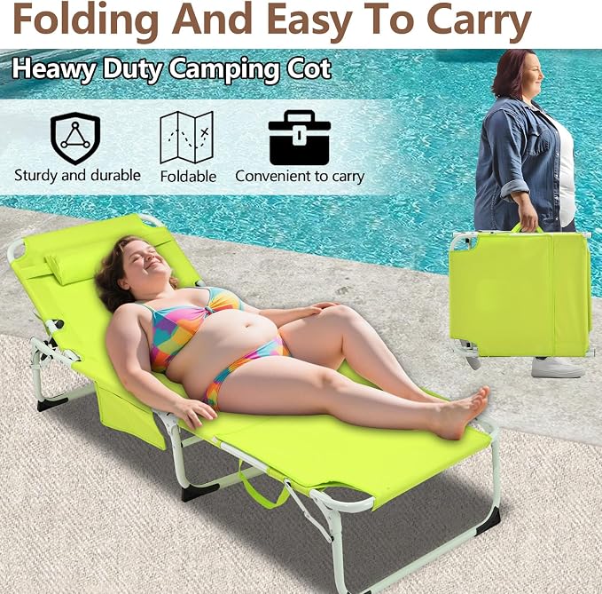 3-in-1 Heavy Duty Tanning Chair - Image 7