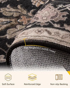 RELEANY Washable Area Rug, Runner 3'x7', Water Repellent, Pet Friendly - Image 4