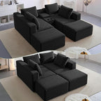 125" Oversized Sectional Couches - Image 5