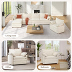 Vesgantti 40" Single Seat Sofa, Comfy Cloud Couch Deep Seat Upholstered Couch - Image 7