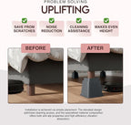 Utopia Bedding Bed Riser, 3 & 5 Inches Adjustable Furniture Risers - Image 6