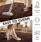 8x10 Ft Extra Large Shag Rugs for Living Room, Ultra Soft Fluffy Furry Area - Image 7