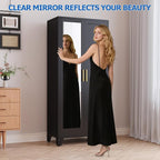 GAIOUS Metal Wardrobe Cabinet - Image 3