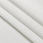 Off White Cafe Curtains 45 Inch Length Set 2 Panel Back Tab Pocket Semi Sheer - Image 6
