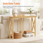 HOOBRO Narrow Console Table, Sofa Table - Image 6