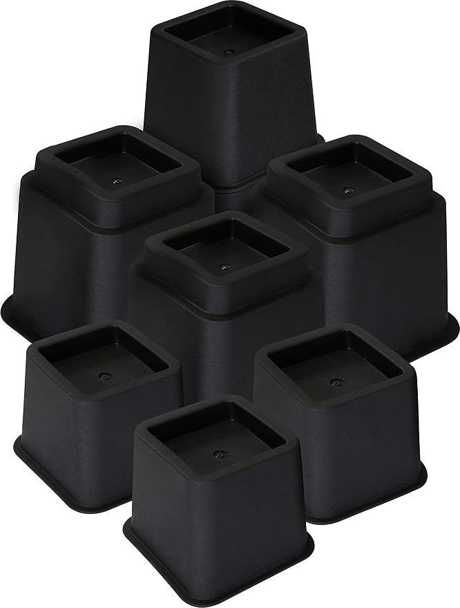 Utopia Bedding Bed Riser, 3 & 5 Inches Adjustable Furniture Risers - Image 2