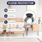 SMARTSTANDARD 8 Inch Heavy Duty Hairpin Furniture Legs, Metal Home DIY Projects - Image 5