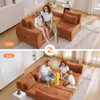 102" Modular Sectional Boneless Couch - Image 3