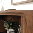 Sauder 3 Tier Book Shelf Wooden Bookcase Multipurpose Bookshelf - Image 7