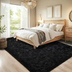 Chicrug Soft Area Rugs for Bedroom Living Room Plush Fluffy Rug 3x5 | Shag - Image 3