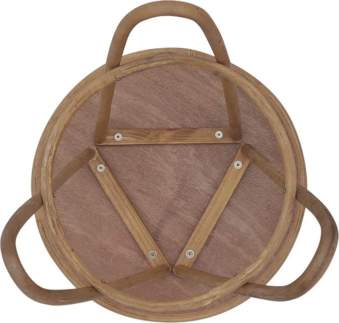 FINECASA Rattan Side Table - Image 5