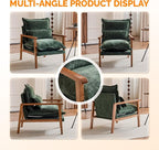 VINGLI Mid-Century Modern Cloud Accent Armchairs set of 2 - Image 3