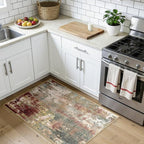 RELEANY Washable 3'x4' Abstract Area Rug - Image 3