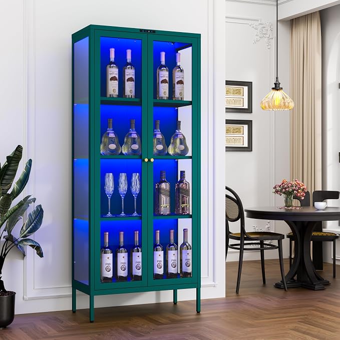 Polup Glass Display Cabinet - Image 9