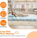 MeMoreCool Glow Dinosaur Tri-fold Sofa Bed - Image 4