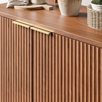 Evermagin 63" Walnut Buffet Cabinet - Image 6