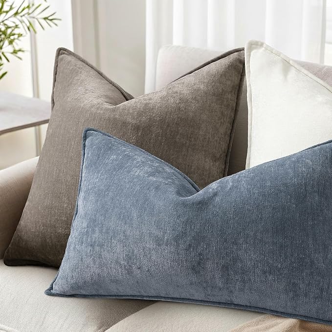 decorUhome Summer Couch Throw Pillow Covers 16x16 Set of 2, Decorative Soft - Image 5